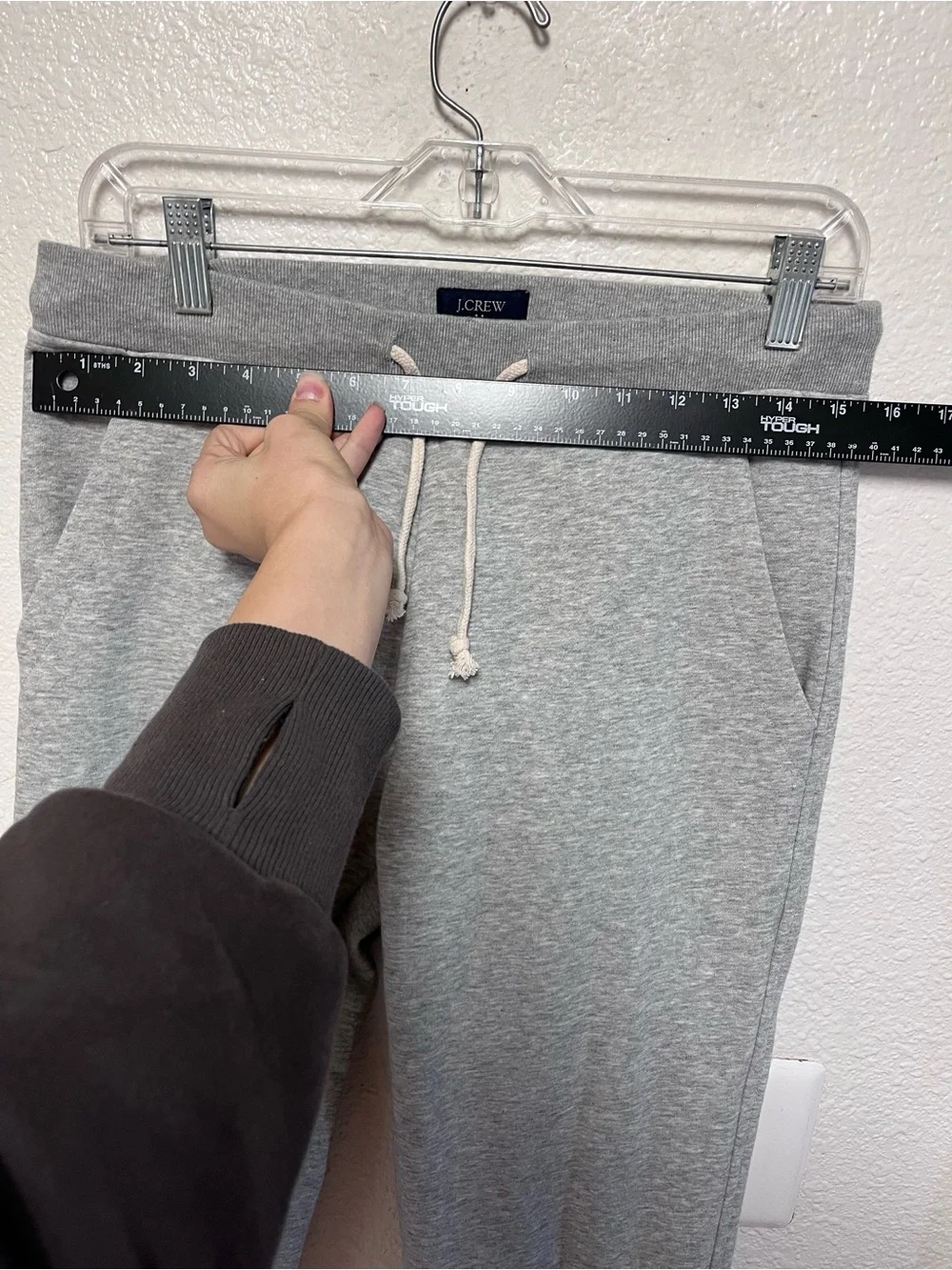 J Crew NWT Double Knit Jogger Sweatpants Gray Small S Mens New Classic